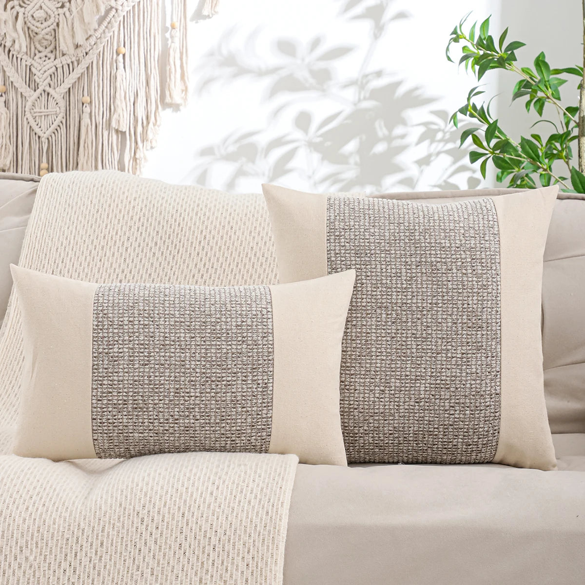 CozyCrafter Patchwork Cushion Cove
