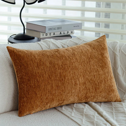 LuxeDepth Solid Pillow Cover
