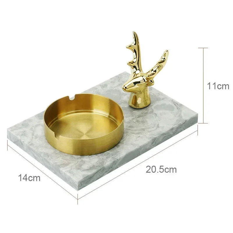 PureStone Marble Bathroom Accessories Set
