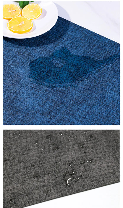 ShieldMat™ Vinyl Placemats – Set of 4 | Waterproof, Non-Slip & Heat Resistant