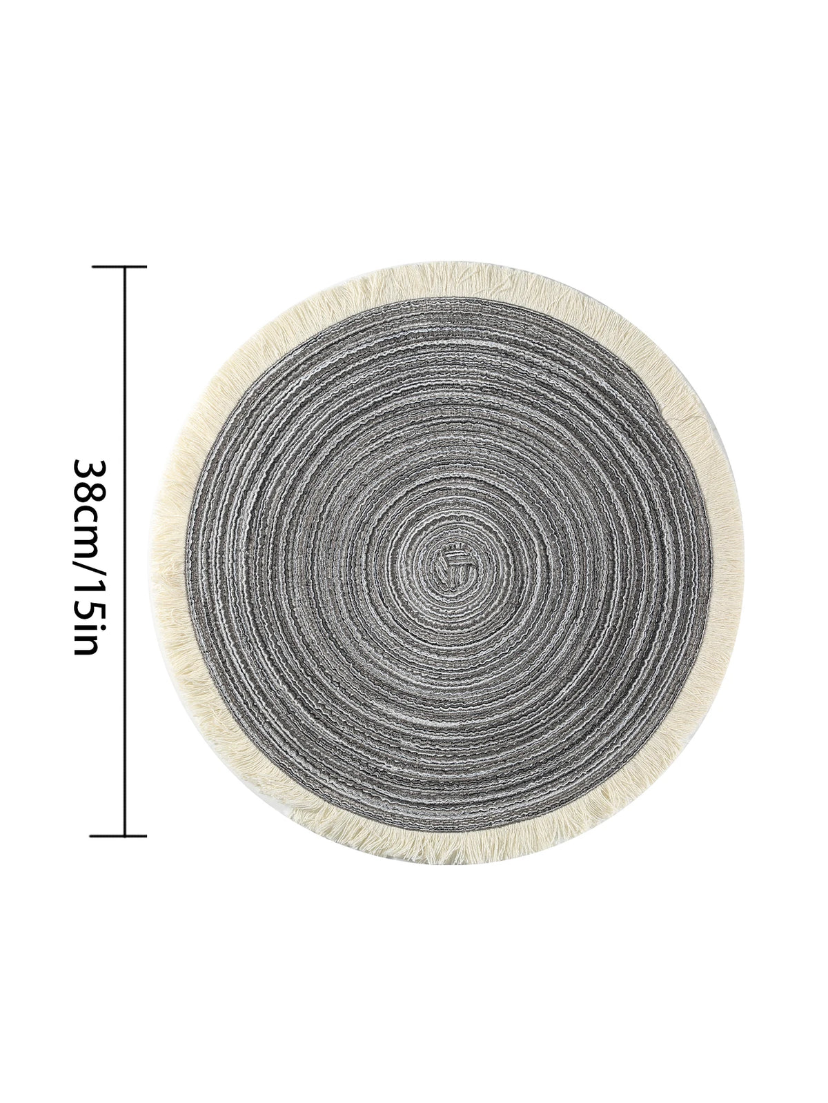 FRINGE™ Eco-Friendly Round Placemats