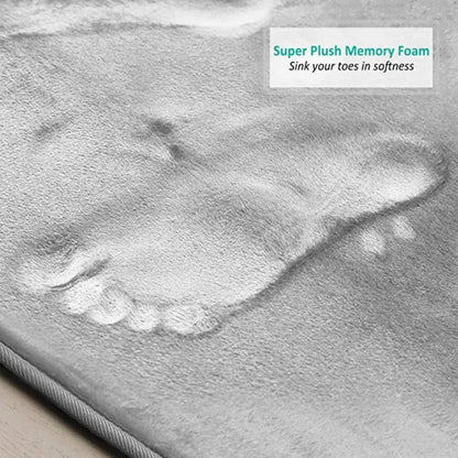 VelvetCloud Bath Mat Set