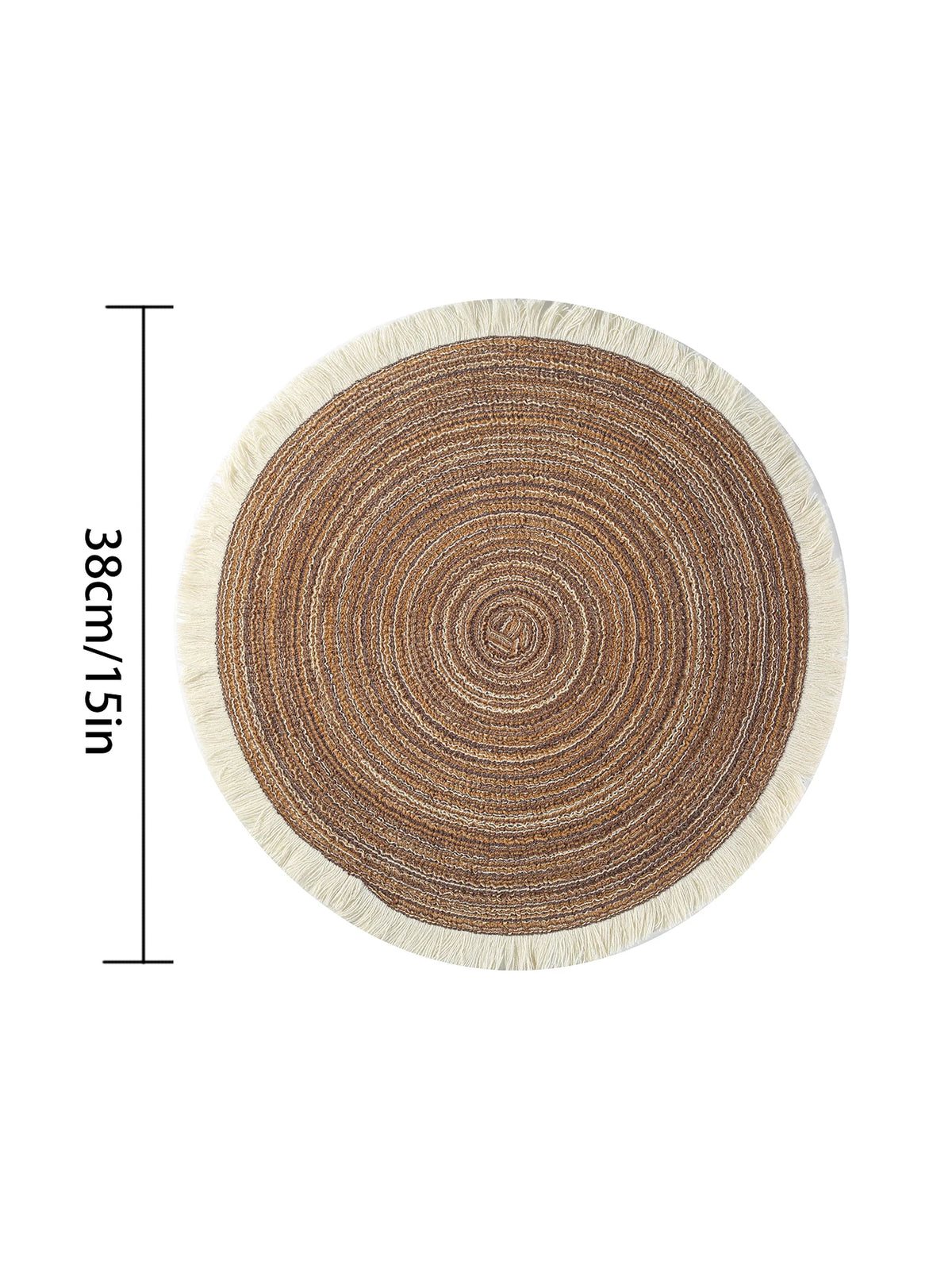 FRINGE™ Eco-Friendly Round Placemats