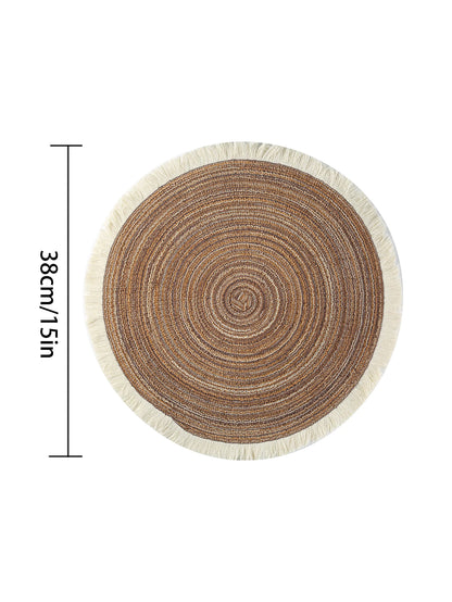 FRINGE™ Eco-Friendly Round Placemats