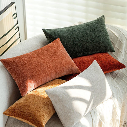 LuxeDepth Solid Pillow Cover