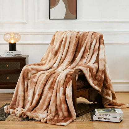 OmbreLuxe Faux Fur Throw – Dreamcatcher Limited Edition