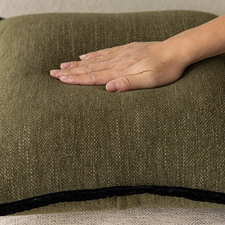 CleanEdge  Minimalist solid colour Pillowcover