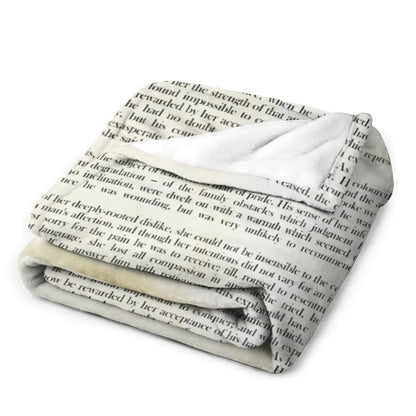 Premium Bride and Prejudice Flannel Blanket